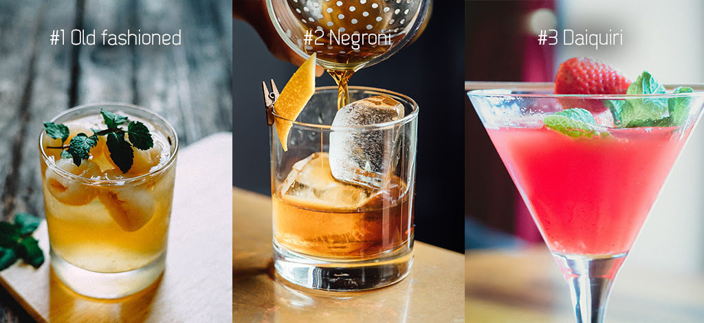 De top 3 beste cocktails 2017