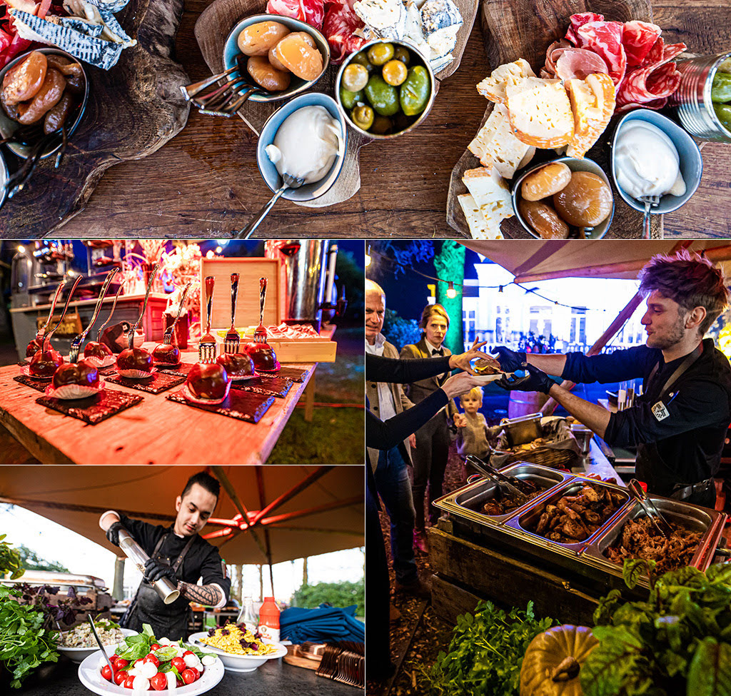 De horeca op het evenement